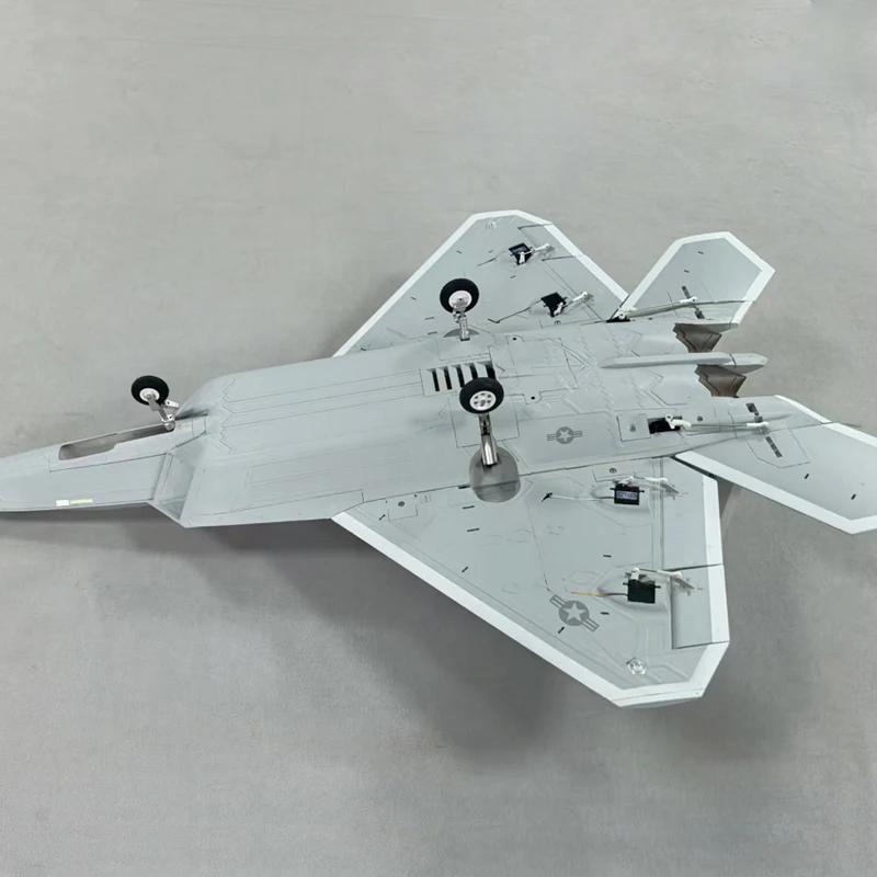 Remote Control Model Aircraft with Landing Gear and Flap