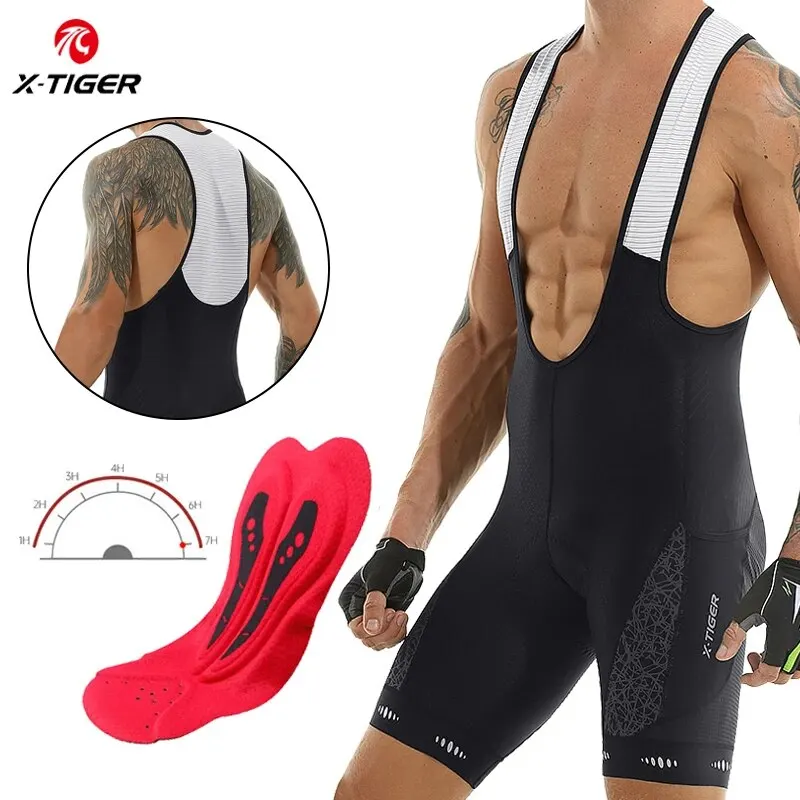 Cycling Bib Shorts 5D Gel Pad Mountain Bike Outdoor Breathable