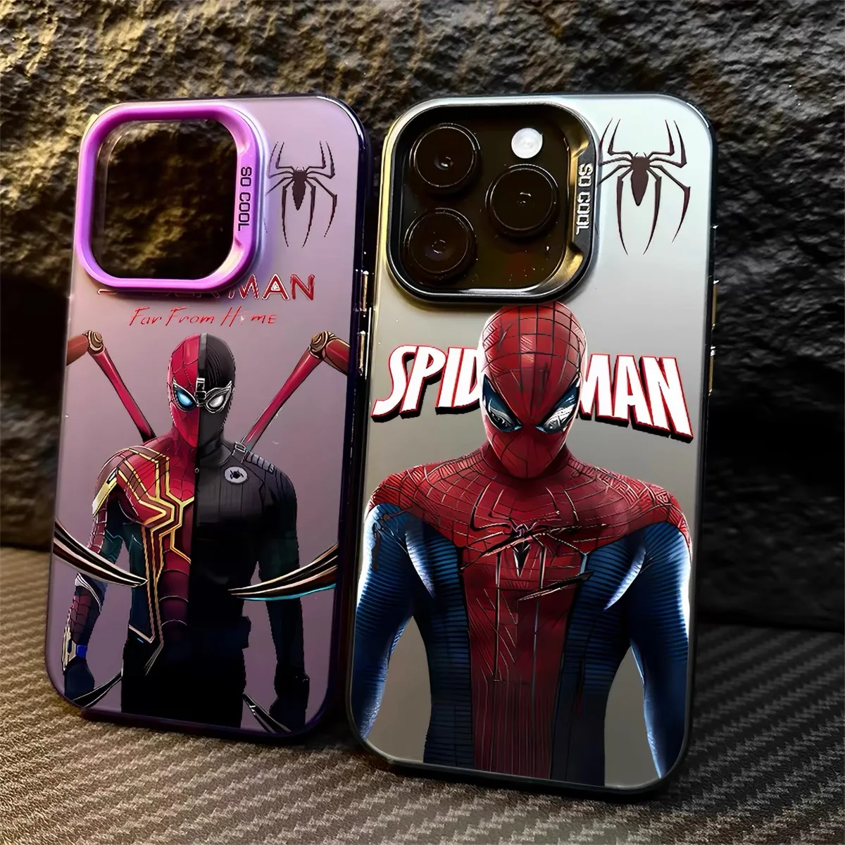 Premium Movie-Inspired Spider Hero Phone Case – Stylish and Durable Back Cover