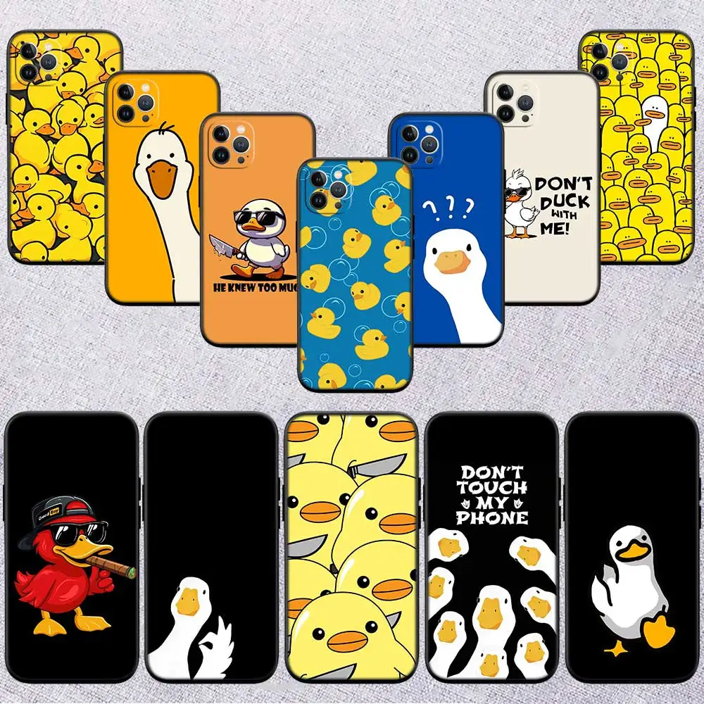 Cartoon Duck Phone Case - Stylish and Durable Protection