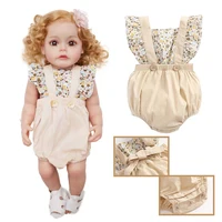 55CM silicone Real Reborn doll clothes shoes accessories 22inch Babies Doll Beautiful Clothes Jumpsuit Dress Sweater DIY Toys - Image 3