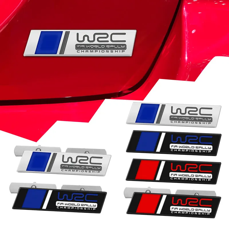 WRC FIA World Rally Championship Logo Car Decor Grille Badge