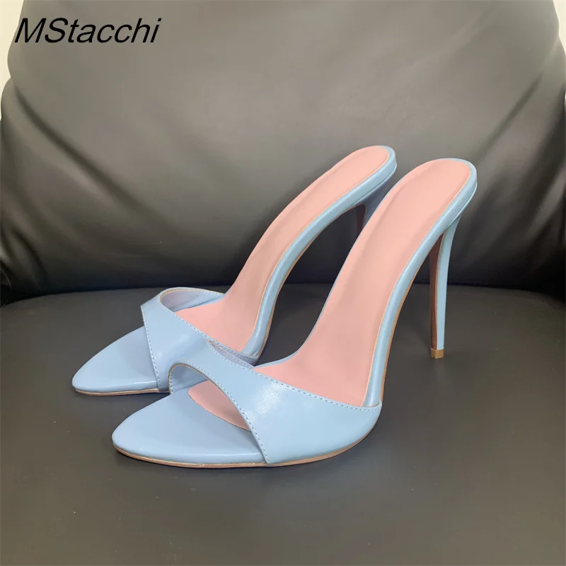 ตัวเลือกสินค้า รองเท้าแตะเซ็กซี่ Peep Toe สีผสม งานปาร์ตี้