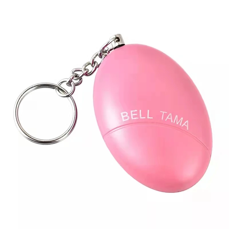 Self Defense Alarm 100dB Egg Shape Security Protect Alert Personal Safety Scream Loud Keychain Emergency Alarm For Child Elder emergency alarm for elderly Alarms & Sensors