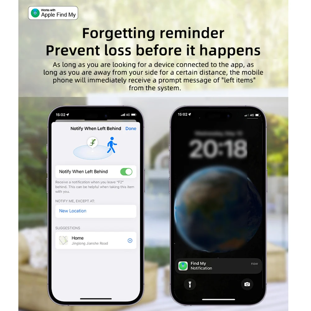 Bluetooth Tracker Keys Finder and Item Tracker Tags MFI Certification for Car Keys & Phones Bags and More Remote Control Finder