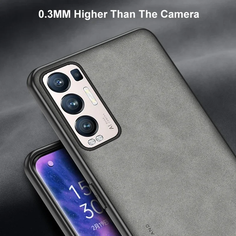 Luxury PU Leather Matte Silicone Phone Case - Elegant Design and Durable Protection