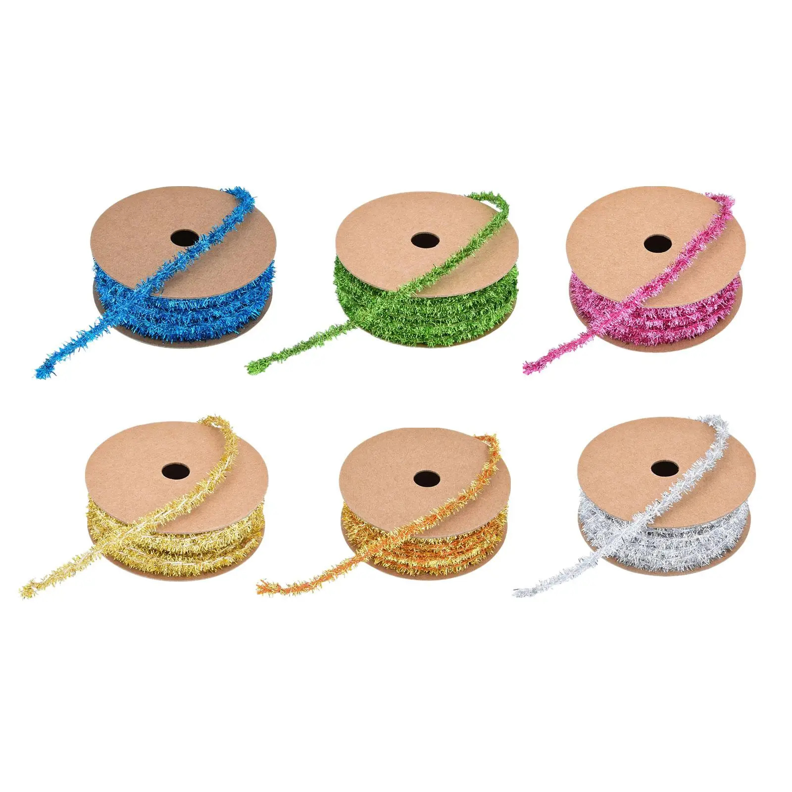 반짝이는 내구성 크리스마스 리본, 케이크 장 크리스마스 리본