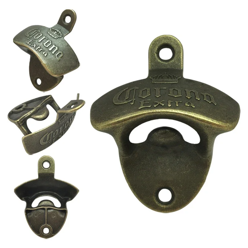 Multi Functional Bar Wine Utensils With Built-in Wall Mounted Retro Hanging Beer Bottle Opener and Household Kitchen Small Tools