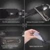 Professional Steam Hair Straightener Ceramic Vapor Hair Flat Iron Seam Hair Straightening Iron Curler Steamer Hair Styling Tool 4