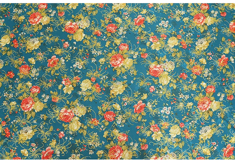 145 cm Breite, simulierter Seidenbrokat-Jacquard-Kleidungsstoff zum Nähen, Cheongsam-Beutel, Box, Verpackung, Dekoration, handgefertigter Stoff – Detail 12