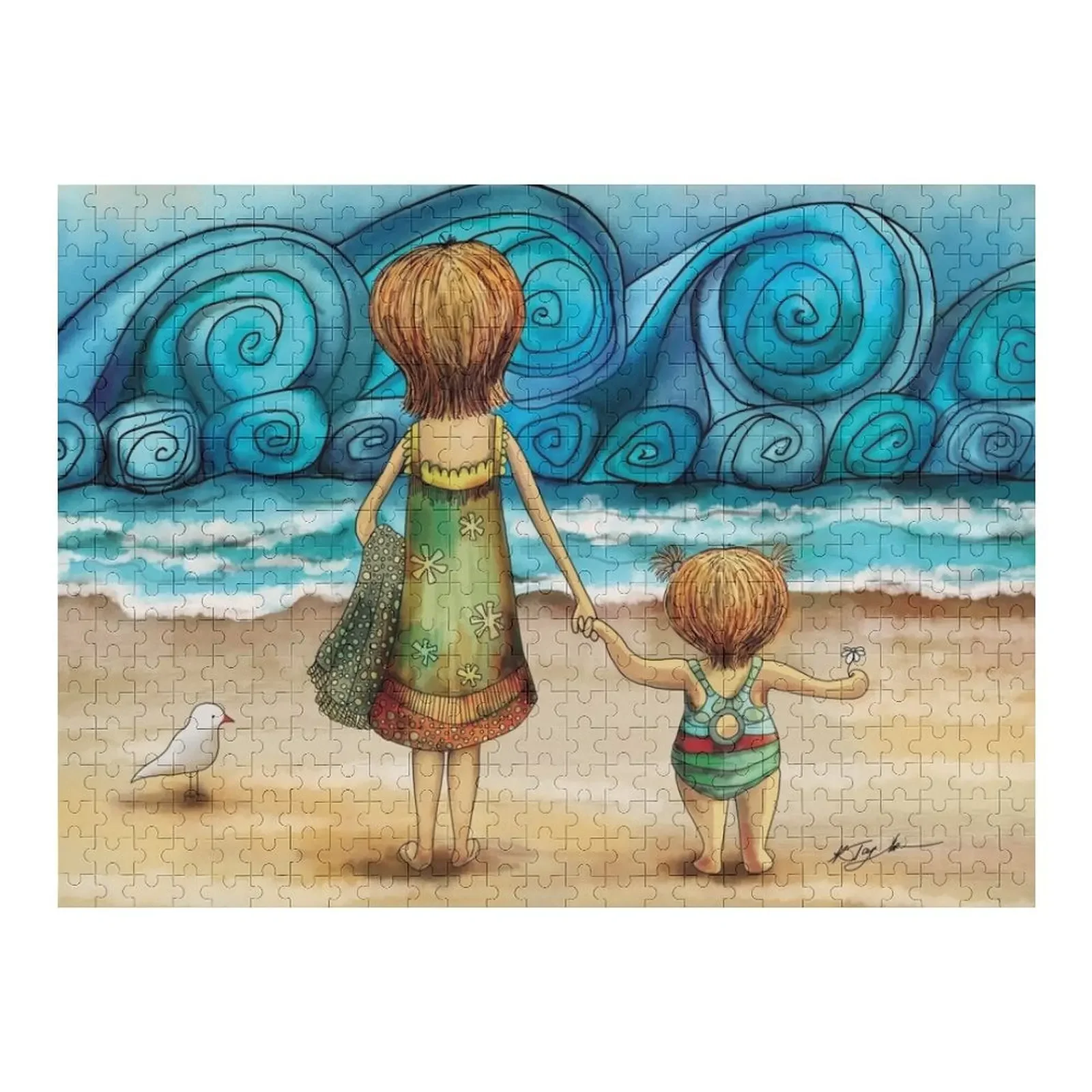 

Beachcombers Jigsaw Puzzle Adult Wooden Game Children Personalized Child Gift Puzzle