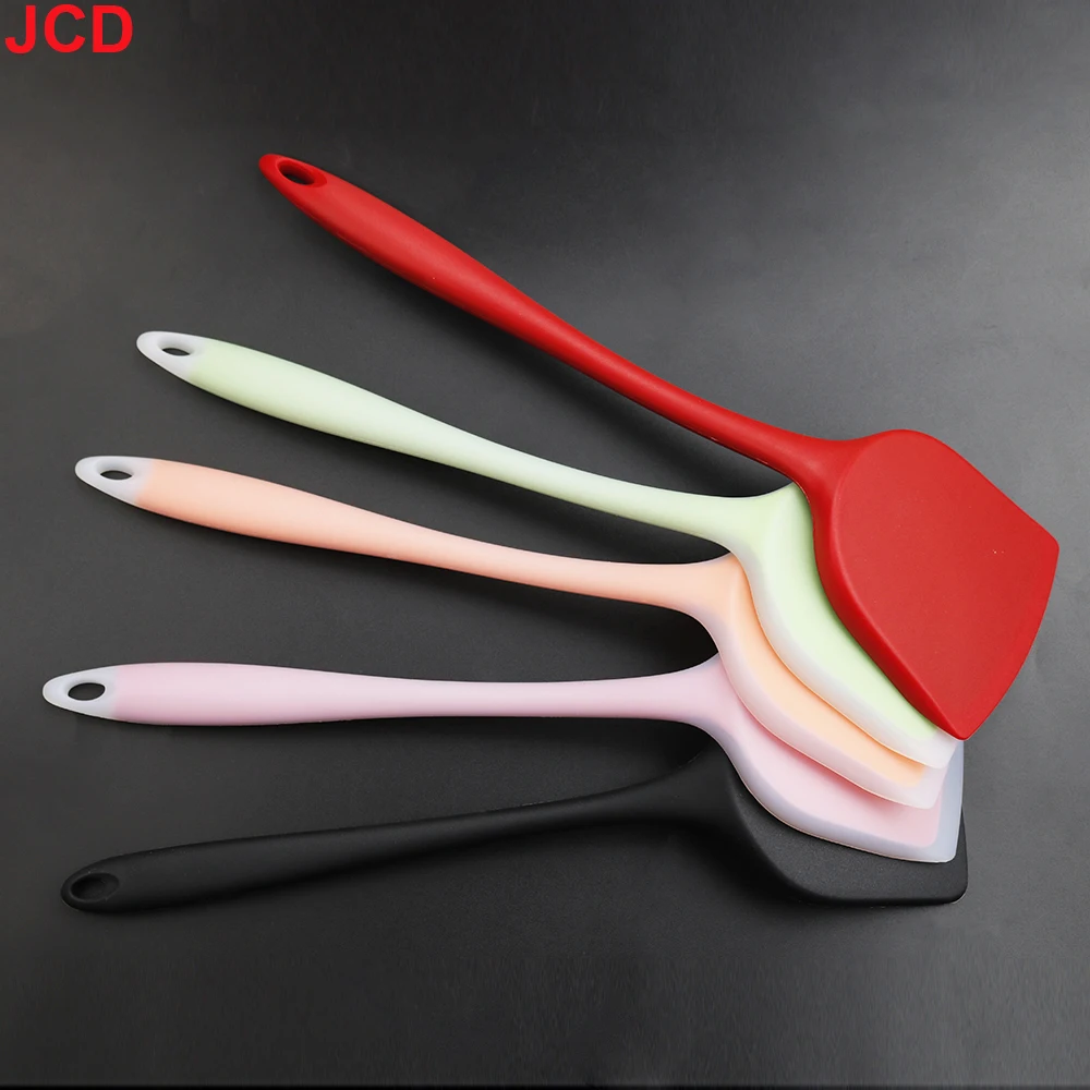 Food Grade Silicone Jade Roasted Pancakes Fried Eggs non Stick Pan High Temperature Resistant Frying Spatula 1pcs