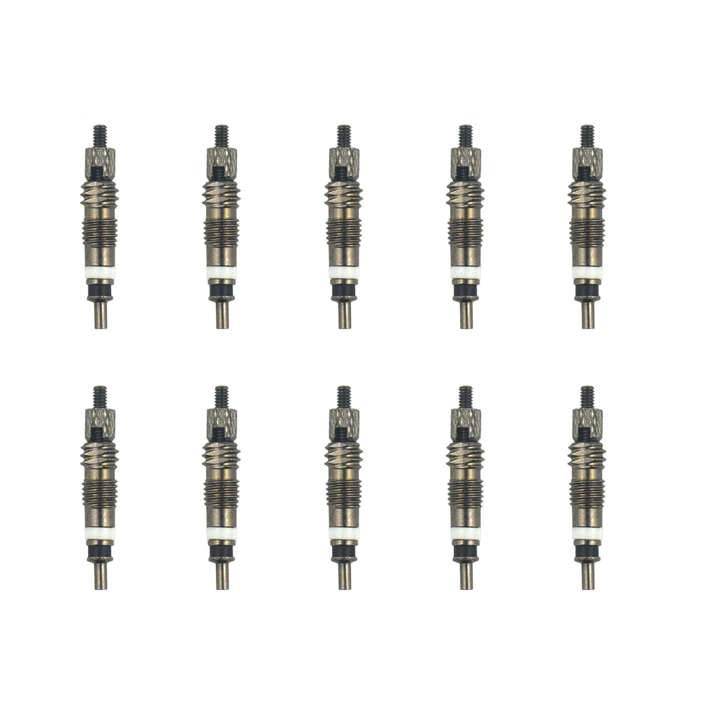 10Pcs 프랑스 밸브 코어 황동 자전거 타이어 밸브 코어 수리 부품 자전거 MT..