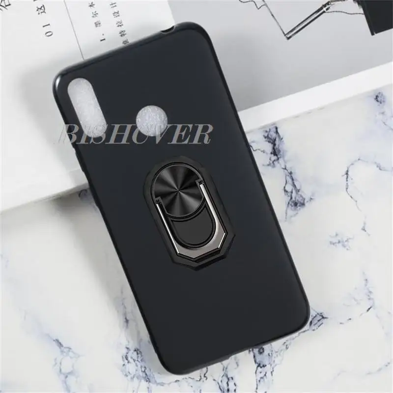 Для ASUS ZenFone Max Pro M2 (ZB631KL) ZB630KL X01BDA заднее кольцо-держатель чехол для телефона ТПУ Мягкий силиконовый чехол для смартфона