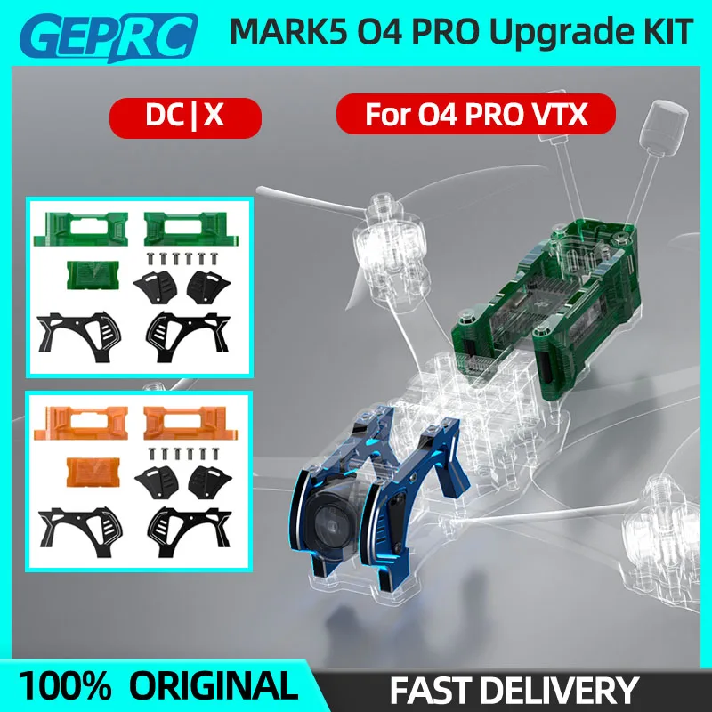 Kit Mise à Niveau GEPRC MARK5 O4 Pro pour Drone FPV Course