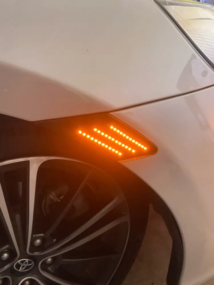 2x LED Dynamische Blinker Licht Für Toyota 86 FT86 GT86 Seite Marker Anzeige Sequentielle Lampe Für Scion FR-S für Subaru BRZ – Detail 25