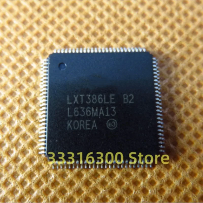 

Микроконтроллер, 5 шт., новая модель, LXT386LEB2 / LXT386LE B2 QFP100, микроконтроллер IC