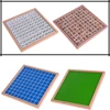 Wooden Montessori Hundred Board Math 1 to 100 Consecutive Numbers Counting Toy 3