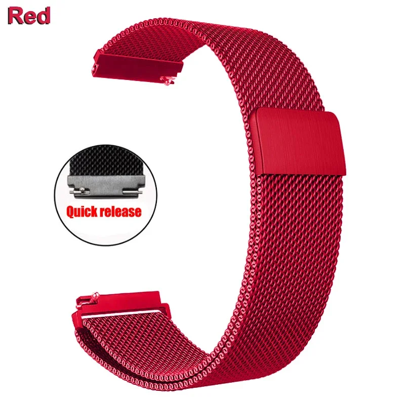 Magnetic Loop Metal Bracelet Watchband