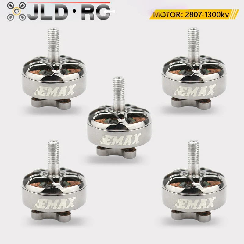 Brushless Motor 2807 6S 1300KV For 7'' FPV Racing RC Drone Diy parts EMAX ECOII Series