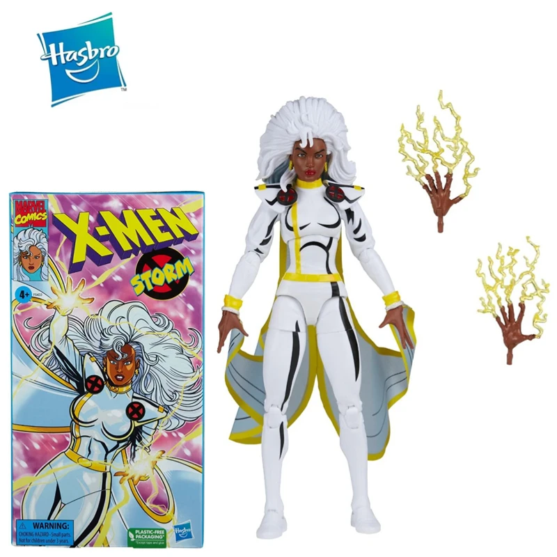 

Hasbro Marvel Avengers X Men Storm Ororo Munroe 6 Inches Action Figure Comics Toys Doll Model PVC Collectible Model Doll
