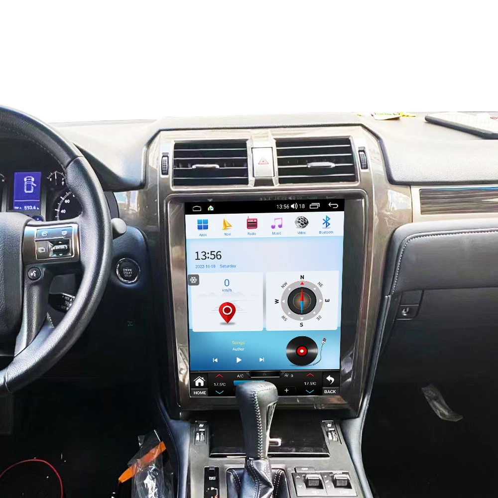 

For LEXUS GX460 2010 - 2018 CARPLAY Android 12 Car Radio Stereo Receiver Autoradio Multimedia Player GPS Navigation