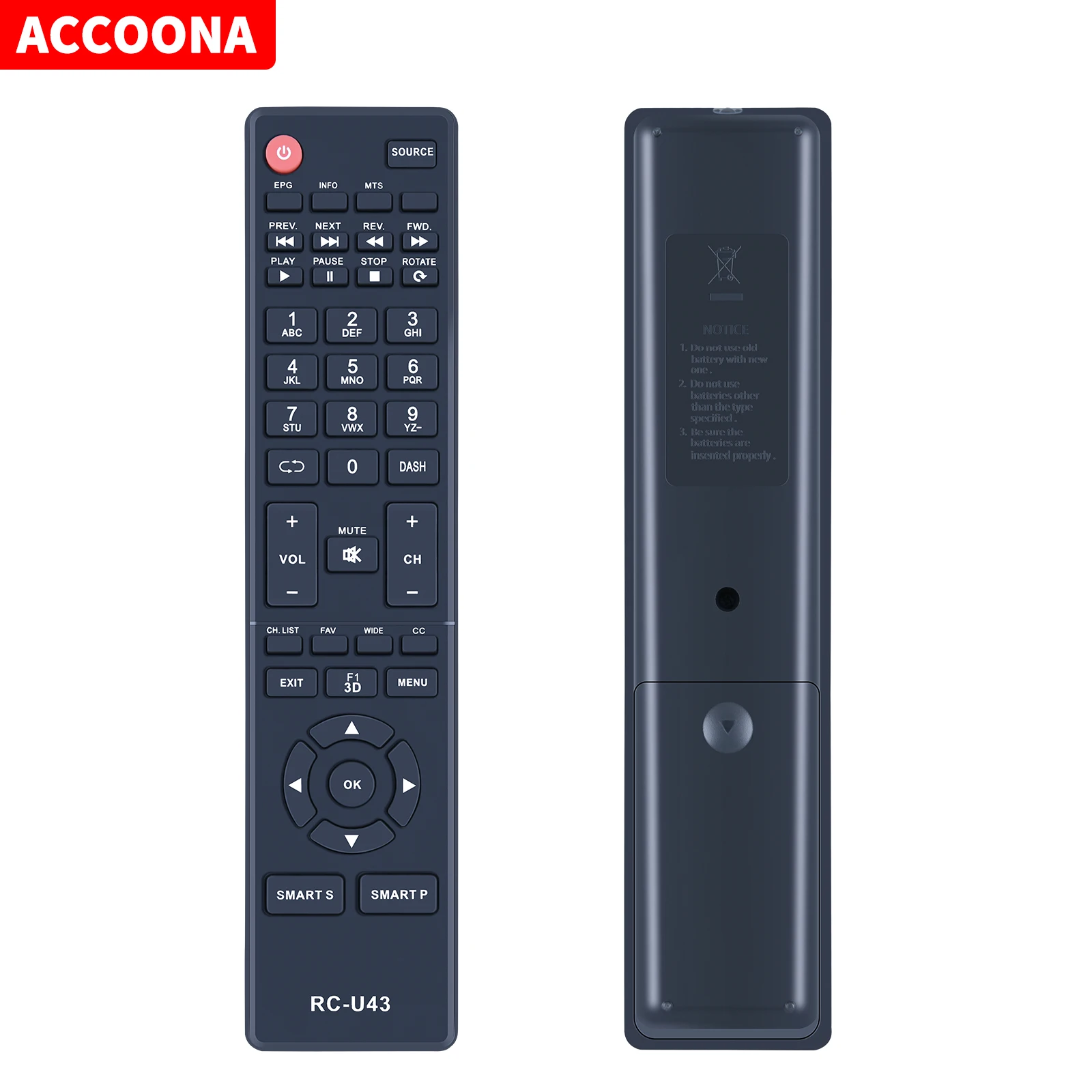 

Пульт дистанционного управления speedfor Memorex MLT3252 MLT5552 MLT4352 TV