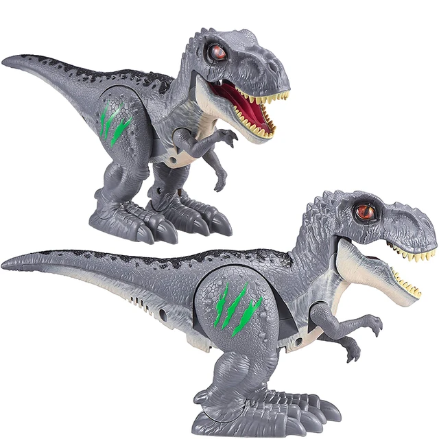 Dinossauro T-Rex Attack Brinquedo Soldado E Jaula Brinquedo