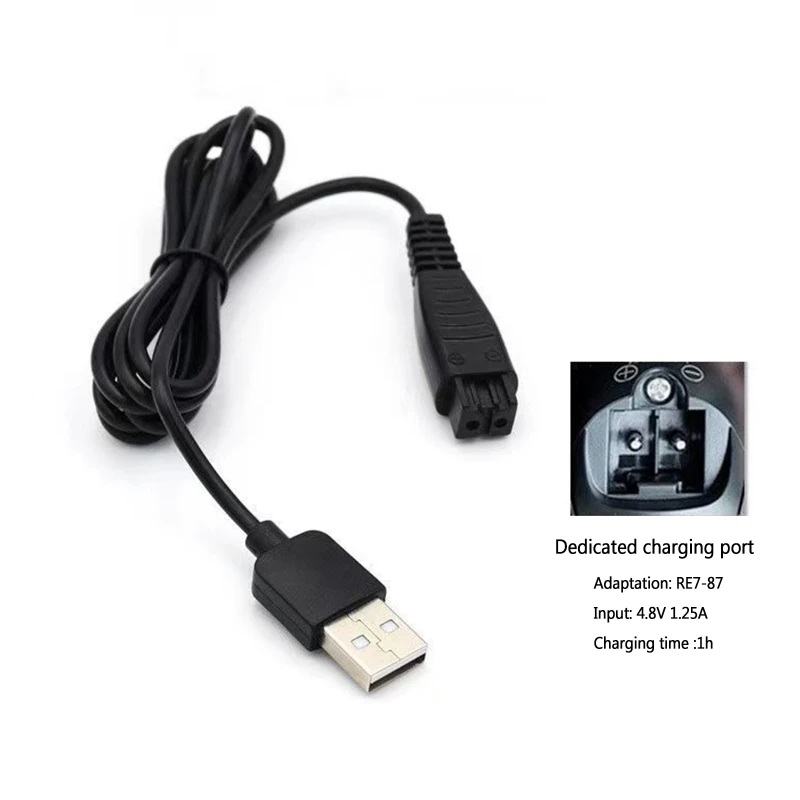 Adattatore USB 4ft Per Caricare Batterie Panasonic VSK0711 VSK0712 VSK0713 E Simili