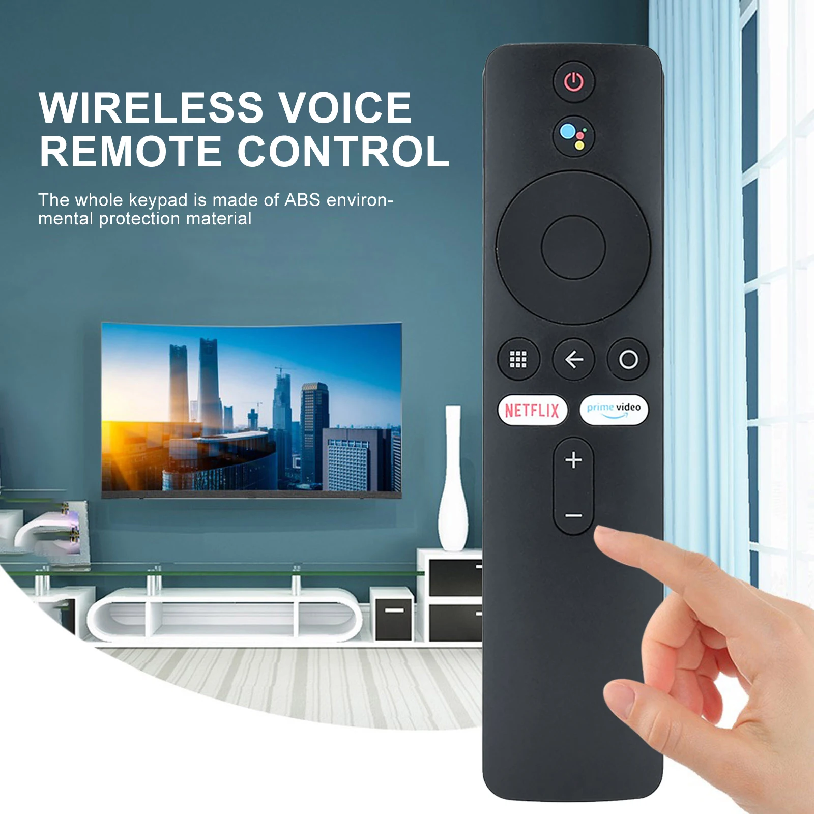 Mando a distancia de repuesto para Xiaomi Mi Box, controlador de  decodificador de TV para MI TV Box 3c MDZ-16-AA/Mi Box 3 / 3s / 3pro (sin  Bluetooth y