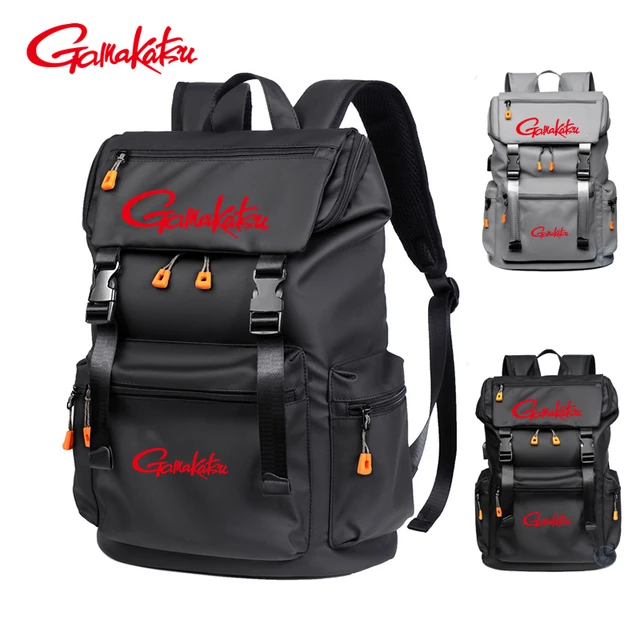 Gamakatsu Men's Bag Multi-function USB Charging Fishing Backpack Waterproof  Quality Travel Hiking Outdoor Sport Fishing Bags - AliExpress