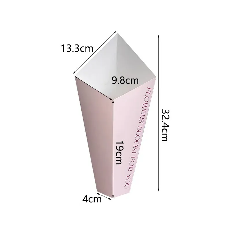 Papier-Einzel-Rosen-Verpackungsbox, gute Qualität, 45 cm, Blumenbox, Valentinstag-Verpackungsbox für Blumen – Detail 13