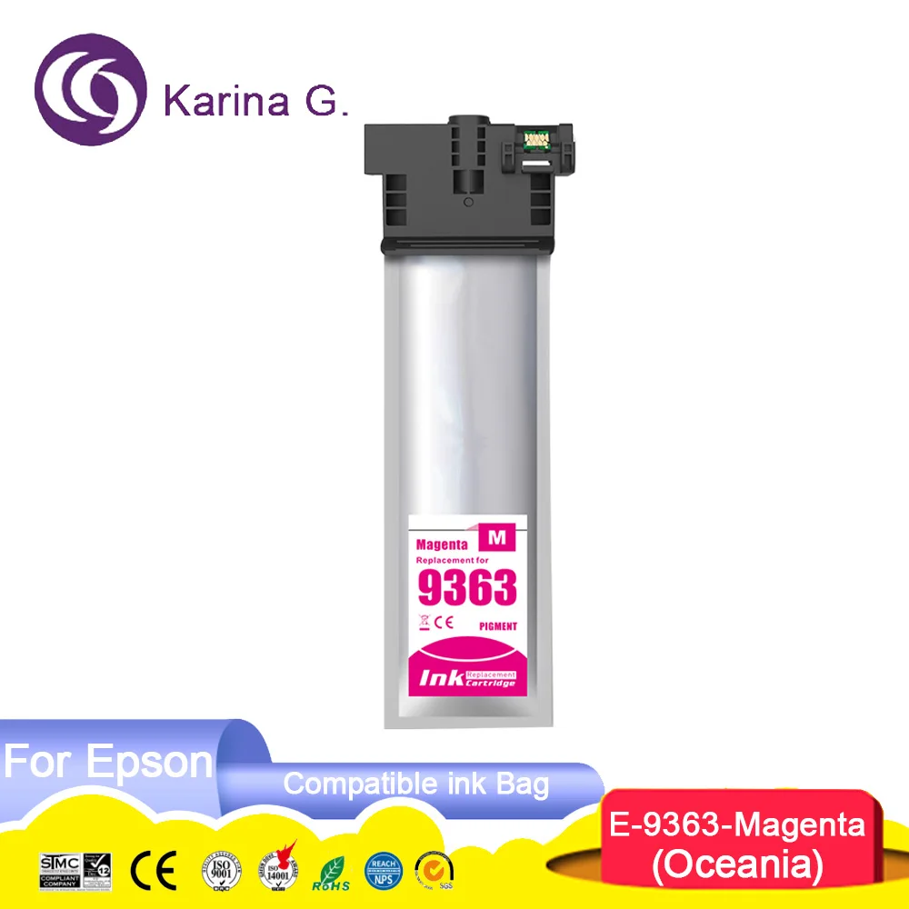 T936 T938 T9361 T9362 T9363 T9364 Premium Color Compatible Ink Bag Cartridge for