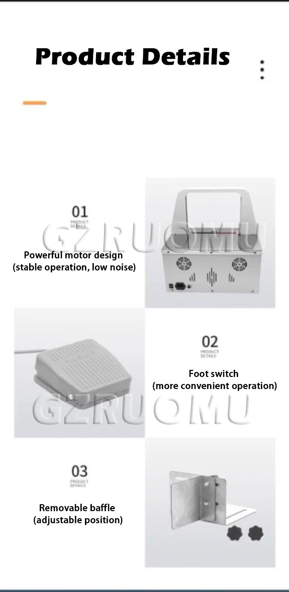 220V Fully Automatic  Intelligent Induction Strapping Machine OPP Hot Melt Strap
