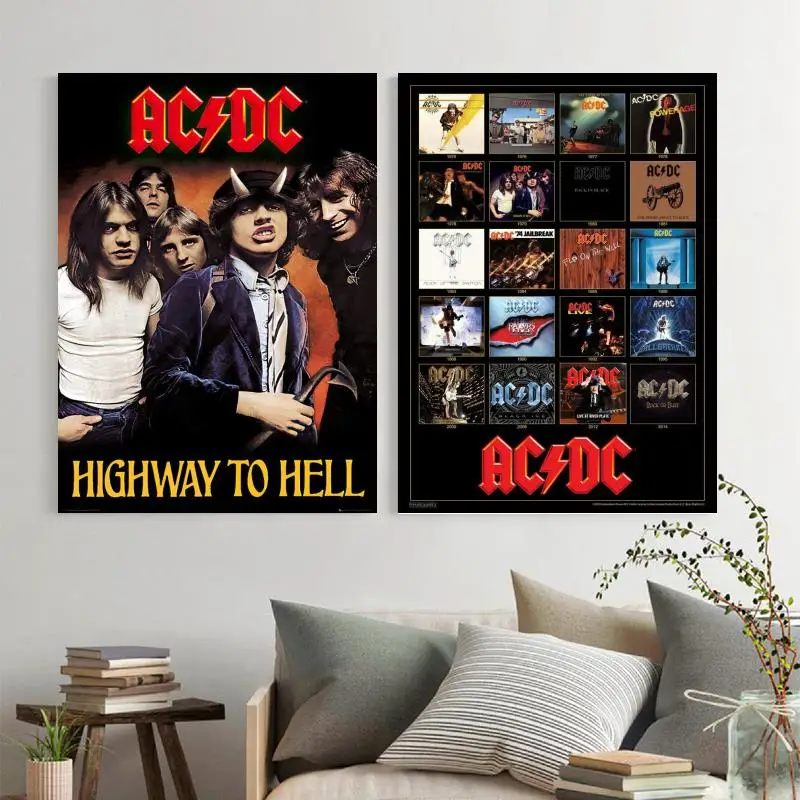 AC-DC-Band-Canvas-Art-Poster-and-Wall-Art-Picture-Print-Modern-Family ...