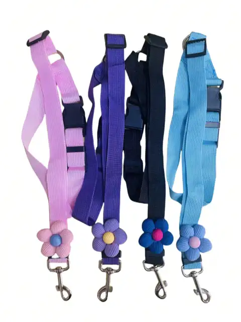 1pc Car Pet Dog Seat Leash, Pet Car Interior Leash, Dog Seat Belt Strap, Dog Seat Buckle, Dog Car Seat Accessories 6