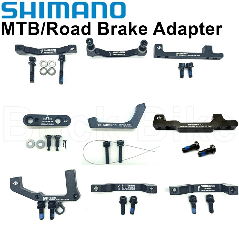 OriginalShimanoMTBRoadBikeBrakeAdapter160mm180mm203mm220mm