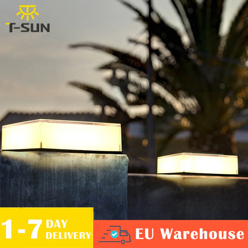 T-SUN 1PC/2PCS Solar Power Light IP65 LED Outdoor Garden Decoration Stigma Lights Lamp Fairy | Освещение