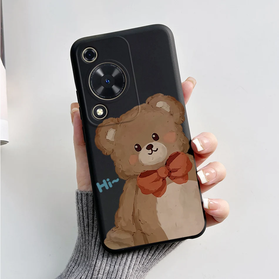 Astronaut-Themed Shockproof Silicone Phone Case - Soft Protective Back Cover