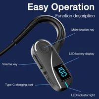 EARDECO Bluetooth Headphone Bass Neckband Earphone Wireless Headphones Stereo Sport Handfree Bluetooth Headset with Mic Earhook - Image 6