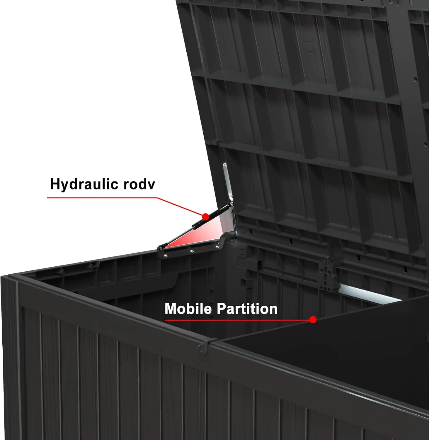 150-Gallon Outdoor Storage Box 5