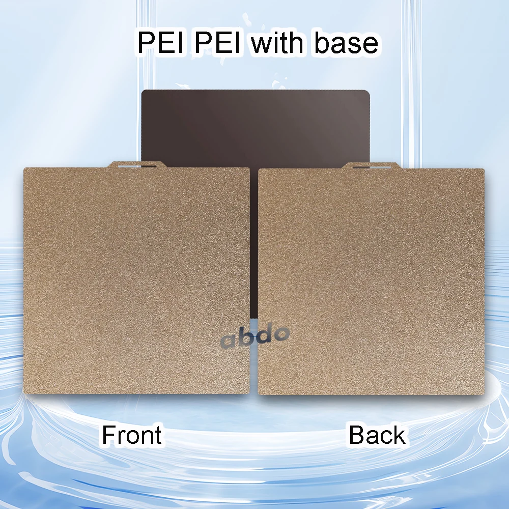 Enhanced 235x235 mm PEI Spring Steel Magnetic Build Plate for 3D Printer Heated Beds