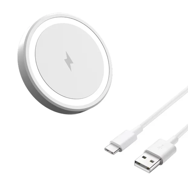 ตัวเลือกสินค้า แท่นชาร์จไร้สายแม่เหล็กขนาดเล็ก สำหรับ Magsafe iPhone 17 16 15 14 13 12 Pro Max สำหรับ Samsung S25 แท่นวางโทรศัพท์ชาร์จเร็วแบบแม่เหล็ก