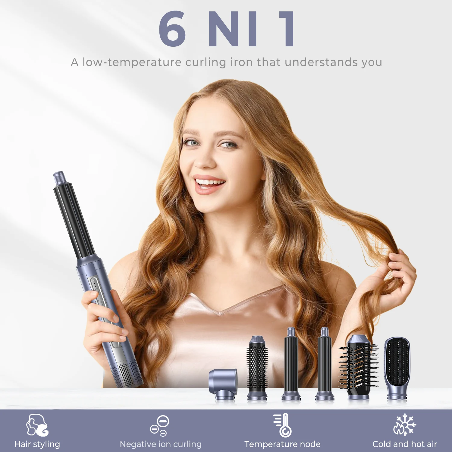 6-in-1 Hair Dryer Brush