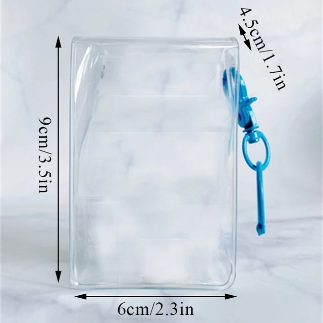 Thicken Transparent PVC Mystery Box Organizer Box Keychain Bag