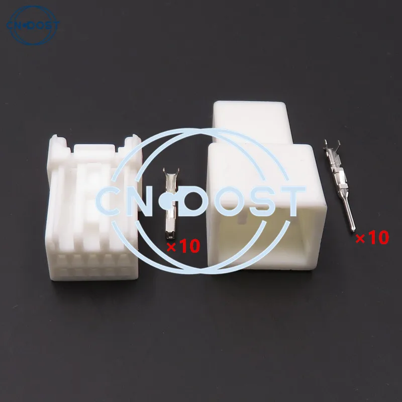 

1 Set 10 Pin 6098-4982 Miniature Socket Auto Male Female Docking Electric Wiring Connector