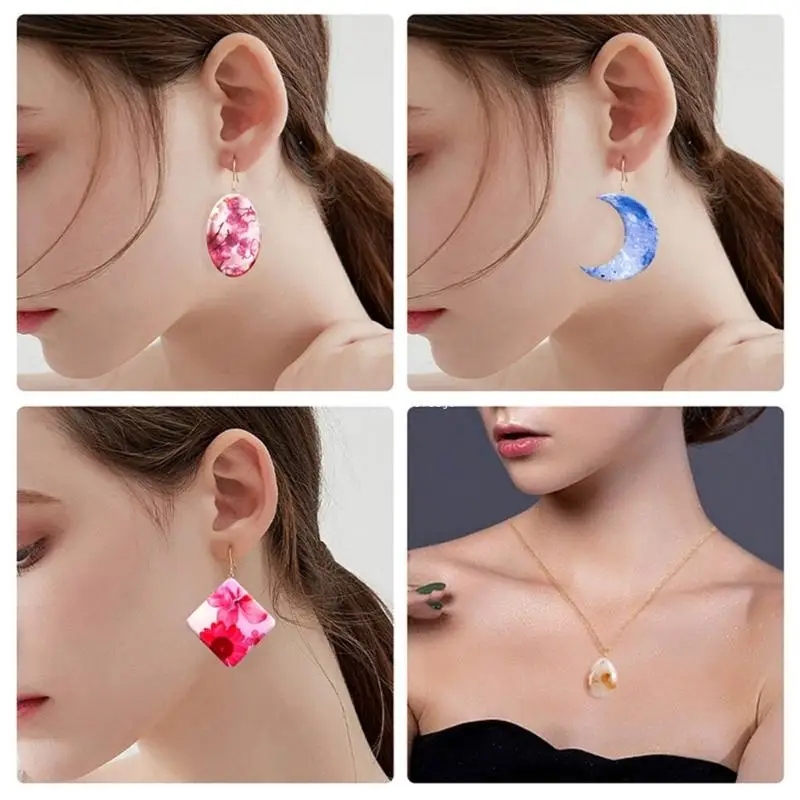 

Fashionable Ear Jewelry Molds Silicone Material for Hand-Making Earrings Dropship