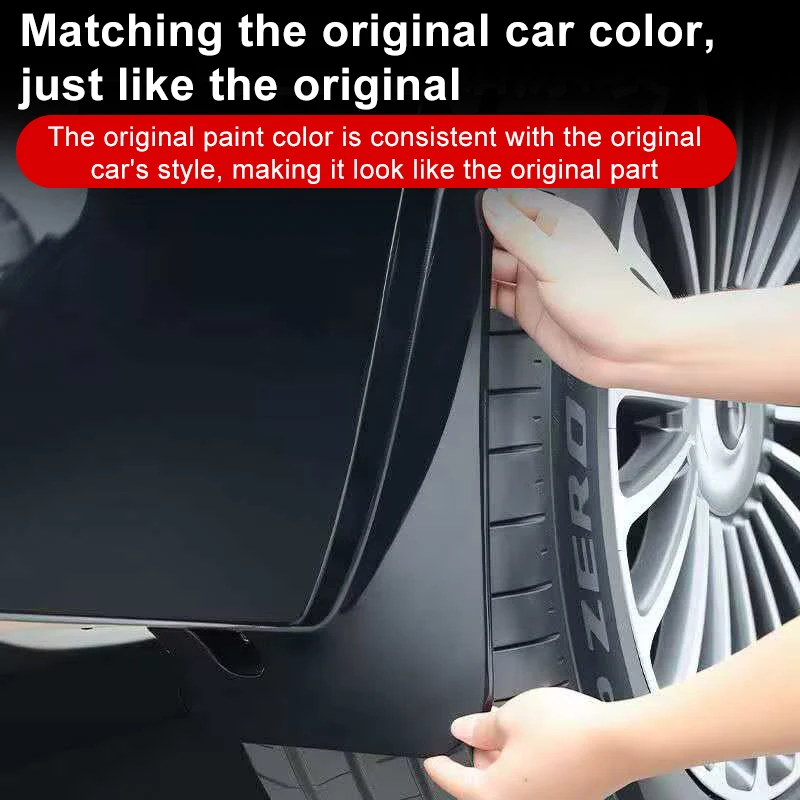 BYD 씨라이언 07 EV 2024 2025 2026 씨라이언 7 차량용 베이킹 페인트 펜더 머드가드 플랩 가드 스플래시 머드플랩