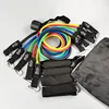 11 Pcs/set Tension Rope Elastic Multifunctional Tension Belt Set Fitness Tension Rope Men's and Women's Training Ropes 3