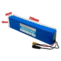 18650 batterie prise personnalisable batterie au Lithium Rechargeable 10S3P 36V36Ah 18650 600W Scooters et véhicules avec vélo BMS 3